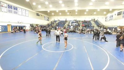 130 lbs Cons. Semi - Jaimy Perez, Valley View High School vs Izabella Luna, Fourth Chamber