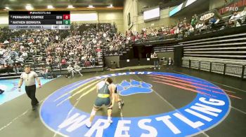5A 190 lbs Champ. Round 1 - Fernando Cortez, Brighton vs Nathen Berkuta, West Jordan