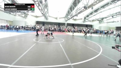 110-I lbs Consi Of 32 #2 - Ryan Mason, Patchogue-Medford vs Lucas Kareha, Abington Heights