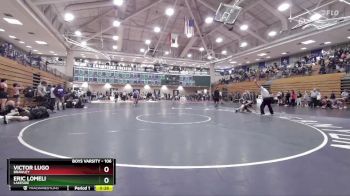 106 lbs Cons. Round 3 - Eric Lomeli, Lakeside vs Victor Lugo, Brawley