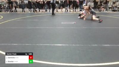 95 lbs Quarterfinal - Jacob Gambito, Scrap Yard Garage vs Jaxten Bowler, Champions WC