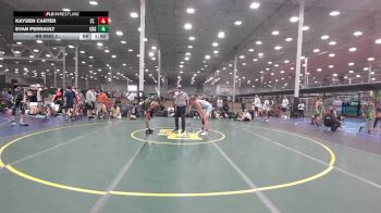 140 lbs Rr Rnd 2 - Kayden Carter, St. Mark's - HSBAFC vs Evan Perrault, Council Rock South Blue - HSBAFC