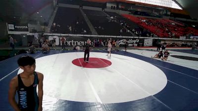 105 lbs Cons. Semis - Killian Dempsey, Montana vs Vander Cabingabang, Hawaii