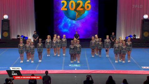 ICE - Hail [2026 L6 U18 Non Tumbling Prelims] 2026 The Cheerleading Worlds