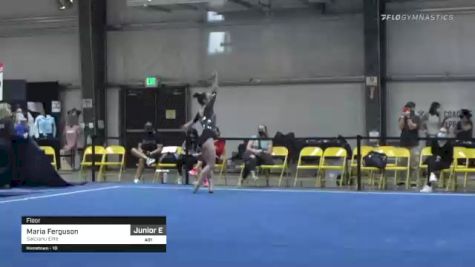 Maria Ferguson - Floor, Salcianu Elite - 2021 Region 1 Women's Championships