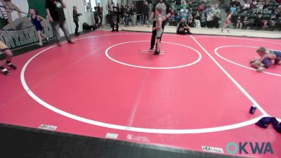 67 lbs Rr Rnd 1 - Zachariah Felts, Fort Gibson Youth Wrestling vs Hunter Gipson, Brushy Wrestling Club