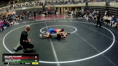 152 lbs Round 3 (4 Team) - Trevor Paulson, LaCrosse Aquinas vs William Fullhart, Decorah