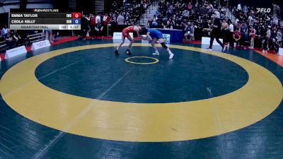 43kg Quarterfinal - Emma Taylor, Edmonton Wrestling Club vs Ceola Kelly, Bhullar Wrestling Club