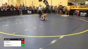 50 lbs Semifinal - Kaison Deats, Wilkes-Barre vs Steve Mytych, Wyoming Area