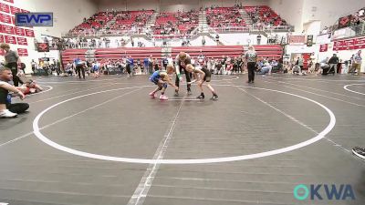 58 lbs Round Of 16 - Liam Melvin, Woodward Youth Wrestling vs Cannon Phillips, Team Guthrie Wrestling