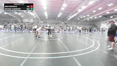 182 lbs Rr Rnd 3 - Dean Micheals, CentralMD Red vs Michael Olszewski, Wrecking Crew Wrestling Club