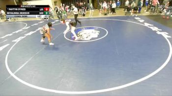 155 lbs Cons. Semi - Paytyn Dykes, Unattached vs Miyalinna DeJesus, Glenbard West