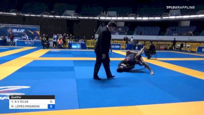 YURI A V SILVA vs RAFAEL LOPES PAGANINI 2019 World IBJJF Jiu-Jitsu No-Gi Championship
