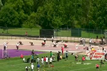 2009 Athletics Ontario Qualifier Meet - Senior Men 200m Section 5 of 6 with replay