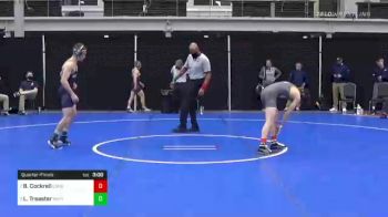 125 lbs Quarterfinal - Bryce Cockrell, Long Island U vs Logan Treaster, Navy