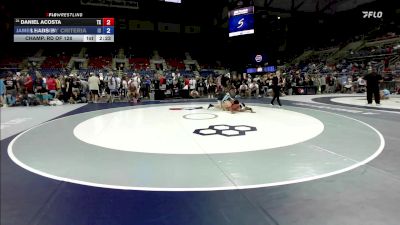 157 lbs Champ. Rd Of 128 - Daniel Acosta, TX vs James Hansen, ID