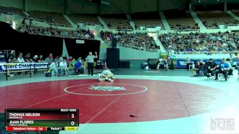 D4-215 lbs Cons. Semi - Juan Flores, Yuma Catholic vs Thomas Nelson, Bagdad HS