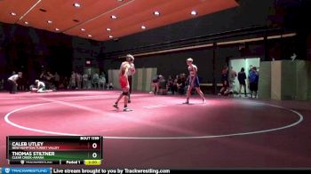 126 lbs 29th Place Match - Thomas Stiltner, Clear Creek-Amana vs Caleb Utley, New Hampton/Turkey Valley