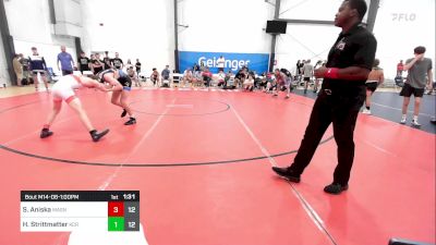 116 lbs Rr Rnd 1 - Santino Aniska, Mat Assassins Blue vs Hadyn Strittmatter, Keystone Crew