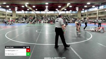 132 lbs Semifinal - Derek Rodriguez, Bogota/Ridgefield Park vs Ryan Hartung, New Milford