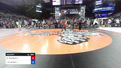 113 lbs Cons 8 #1 - Oumar Tounkara, NY vs Amir Wray-Hill, VA