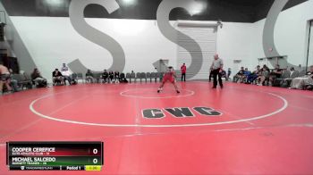 105 lbs Round 2 (8 Team) - Maddux Guerra, DC Wrestling Academy vs Braxton Smith, Burnett Trained
