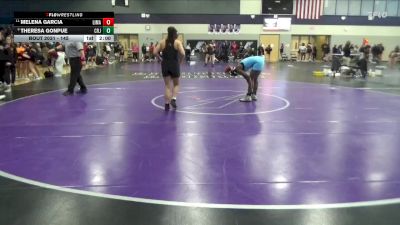 145 lbs Champ. Round 1 - Melena Garcia, Linn-Mar vs Theresa Gonpue, Cedar Rapids Jefferson