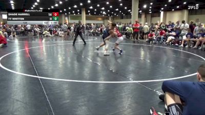 126 lbs Round 4 (6 Team) - Ty Whitten, Indiana Outlaws vs Shade Harrell, Team Arkansas