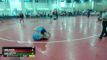 120 lbs Round 3 (10 Team) - Isaac Santos, Camden Socs vs Jake Austin, Somerset Academy