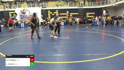 285 lbs Round Of 16 - Damoni Ennett-Daglis, Berks Catholic vs Logan Corner, Saegertown