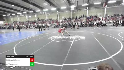 83 lbs Final - Brighton Crandell, Mogollon vs Alfredo Vargas, Slyfox