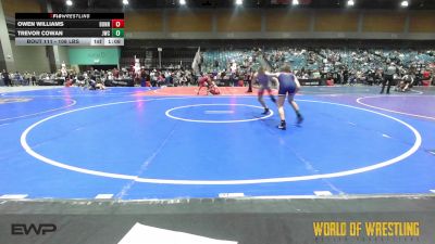 108 lbs Quarterfinal - Owen Williams, Bonneville Wrestling Club vs Trevor Cowan, JWC