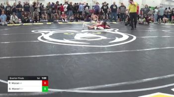 102-C lbs Quarterfinal - Pierce Moran, MI vs Brady Maneri, NY