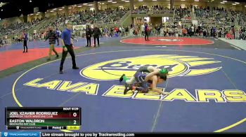 83 lbs Quarterfinal - Joel Xzavier Rodriguez, Hermiston Youth Wrestling Club vs Easton Waldron, Deschutes Mat Club