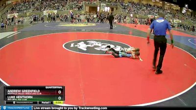 58 lbs Quarterfinal - Luke Henthorn, Red Devil Mat Club vs Andrew Greenfield, Nestucca Valley Wrestling Club