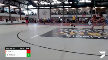 109-116 lbs Cons. Round 1 - Beau Williams, CENTRAL vs Landon Ege, Hawks Wresting Club