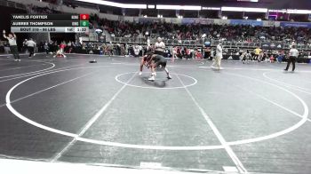 98 lbs Round Of 32 - Yanelis Fortier, Honey Badger WC vs Aubree Thompson, King Select Wr Ac