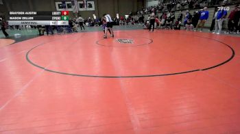 285A Semifinal - Brayden Austin, Christian Brothers High School vs Mason Zeller, Seckman