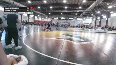 148 lbs Placement - Caleb Dreibelbis, Steller Trained Bacara vs Jayden Acomb, Curby Training Center