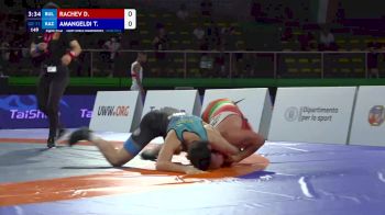 71 kg 1/8 Final - Dimitar Rachev, Bulgaria vs Tair Amangeldi, Kazakhstan