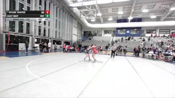 130 lbs Cons. Round 3 - Lilly May, Foothill vs Rylee Yeates, Bear River