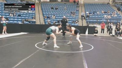 160 lbs Champ. Round 1 - Grace Timmons, Central Methodist University vs Skylar Hattendorf, Doane