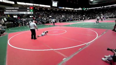 40 lbs Quarterfinal - Rocco Pizzuli, ROGA vs Theodore Kash, ROGA