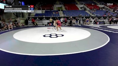 135 lbs Cons. Sub-rd Of 16 - Mia Gil, CA vs Savannah Camarata, LA