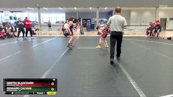 76 lbs Round 2 (6 Team) - Gennaro Calvani, Riverheads vs Griffin Blanchard, Wolfpack WC