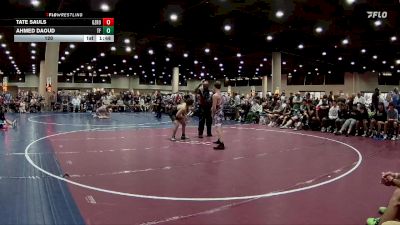 120 lbs Round 2 Champ & Wb (32 Team) - Tate Sauls, Ground Zero WC vs Ahmed Daoud, The Factory Wrestling