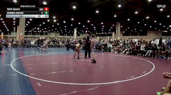 120 lbs Round 2 Champ & Wb (32 Team) - Tate Sauls, Ground Zero WC vs Ahmed Daoud, The Factory Wrestling