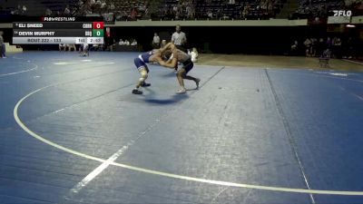 133 lbs Cons. Semi - Eli Sneed, Cornell College vs Devin Murphy, University Of Dubuque