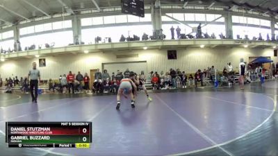 87 lbs Cons. Round 3 - Daniel Stutzman, Northwood Wrestling Club vs Gabriel Buzzard, Indiana