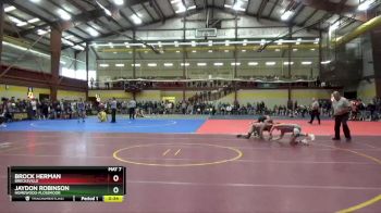 144 lbs Cons. Round 6 - Brock Herman, Brecksville vs Jaydon Robinson, Homewood-Flossmoor